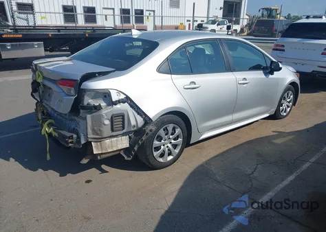 2020 Toyota Corolla Le из США, поврежденный, VIN 5YFEPRAE4LP077710